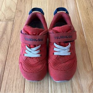 Tsukihoshi Racer shoe in red - for boy or girl. Size 8.5